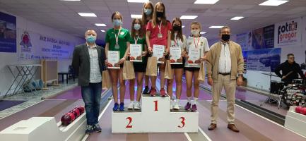 Młodziczki Pilicy z medalami na Mistrzostwach Polski w kręglarstwie