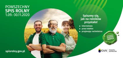 Powszechny Spis Rolny 2020 ‒ zostań rachmistrzem spisowym